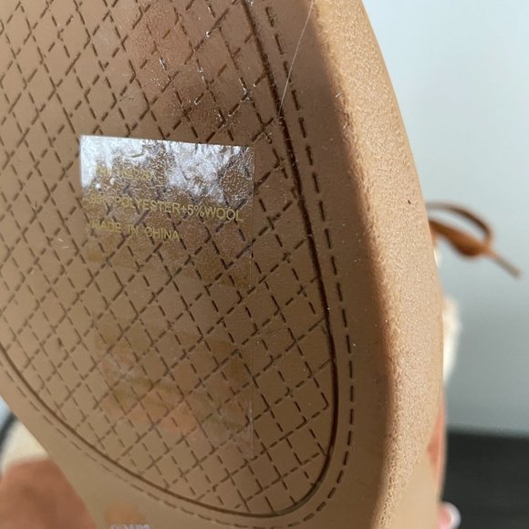 JESSICA Simpson Maelyn Lace-Up Suede Sherpa Platform Wedge Hiker Boots 6.5 - Picture 11 of 13